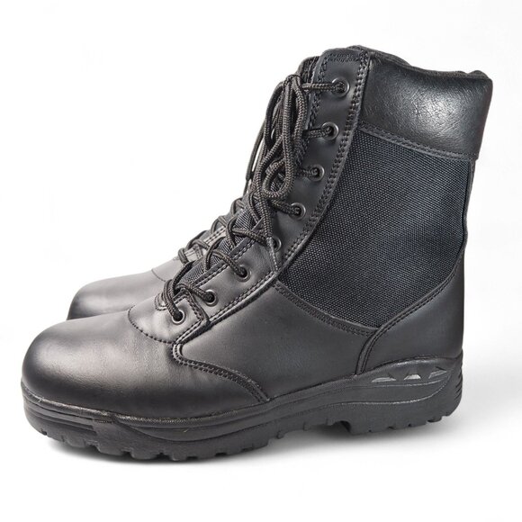 Rothco Forced Entry Security Waterproof Tactical Boots Men's 8.5 Black - Picture 2 of 10